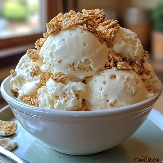 Rice Krispie Ice Cream That’ll Surprise You (and Everyone Else)