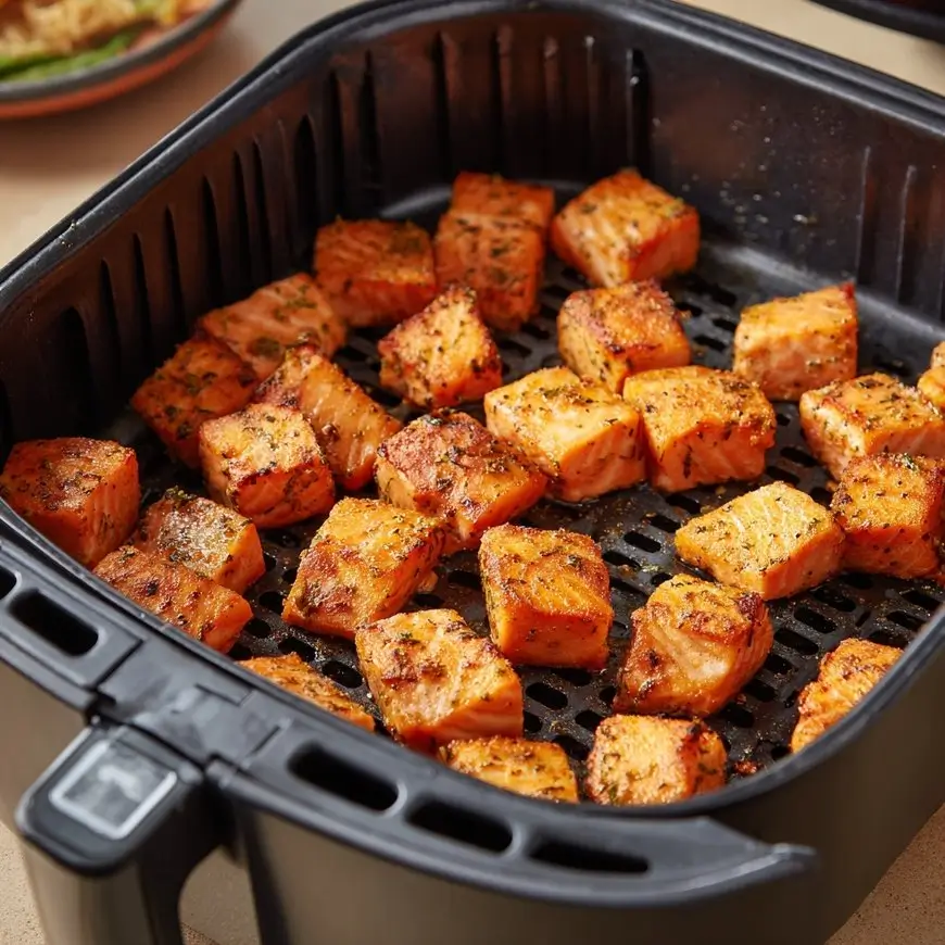 Cooking Air Fryer Salmon Bites: A Quick and Healthy Dinner