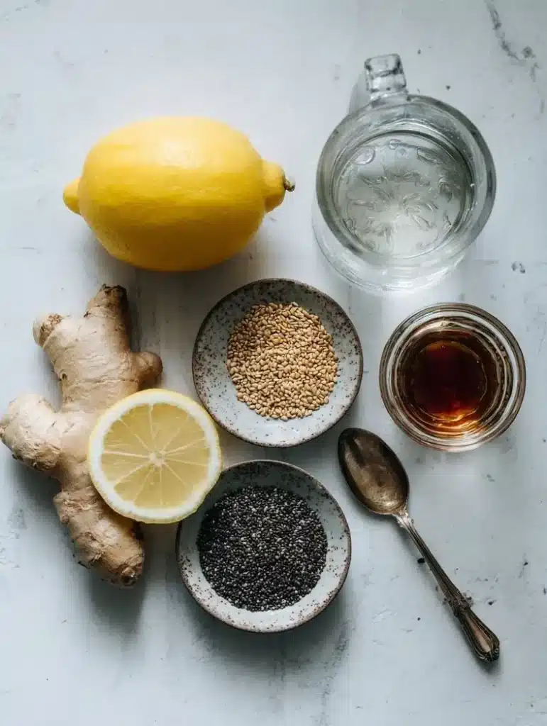 ingredients for natural zepbound recipe