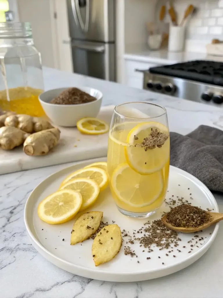 natural zepbound recipe ingredients on kitchen table