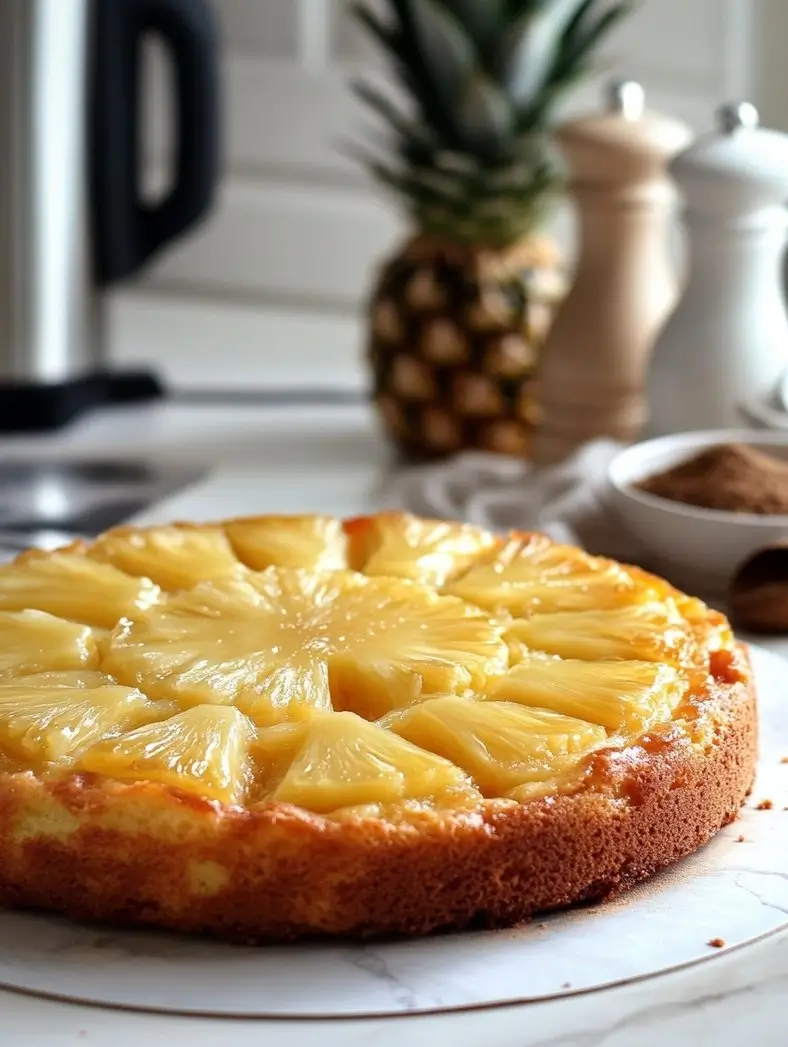 Pineapple juice in cake mix