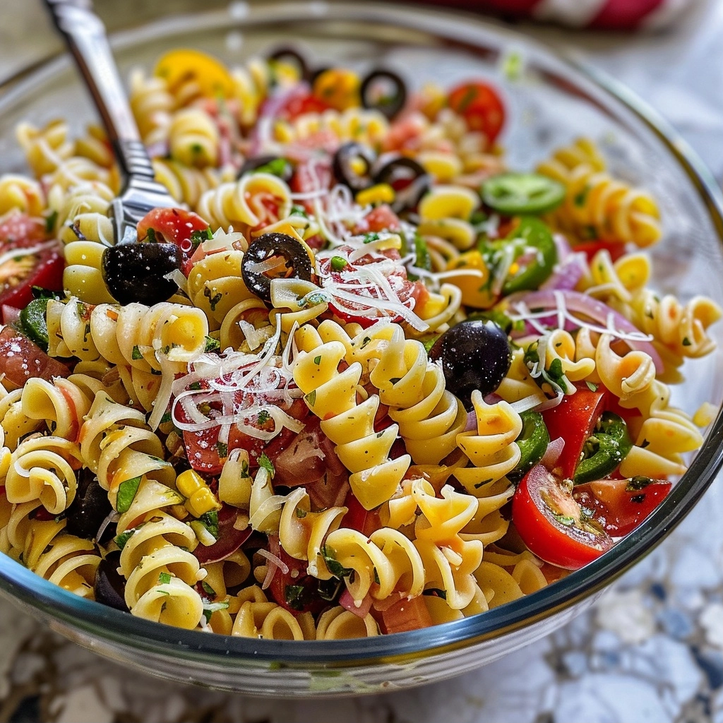 Home 2 Italian Pasta Salad Recipe: 20-Minute Foolproof & Perfectly Easy Summer Side Dish